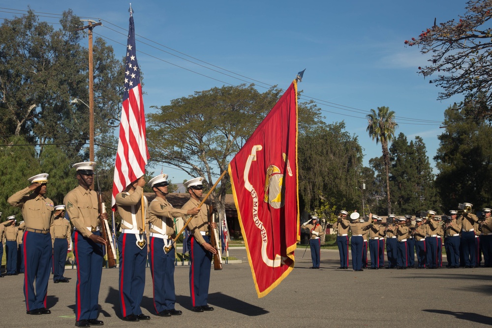 1st Marine Division 77th Anniversary Ceremony