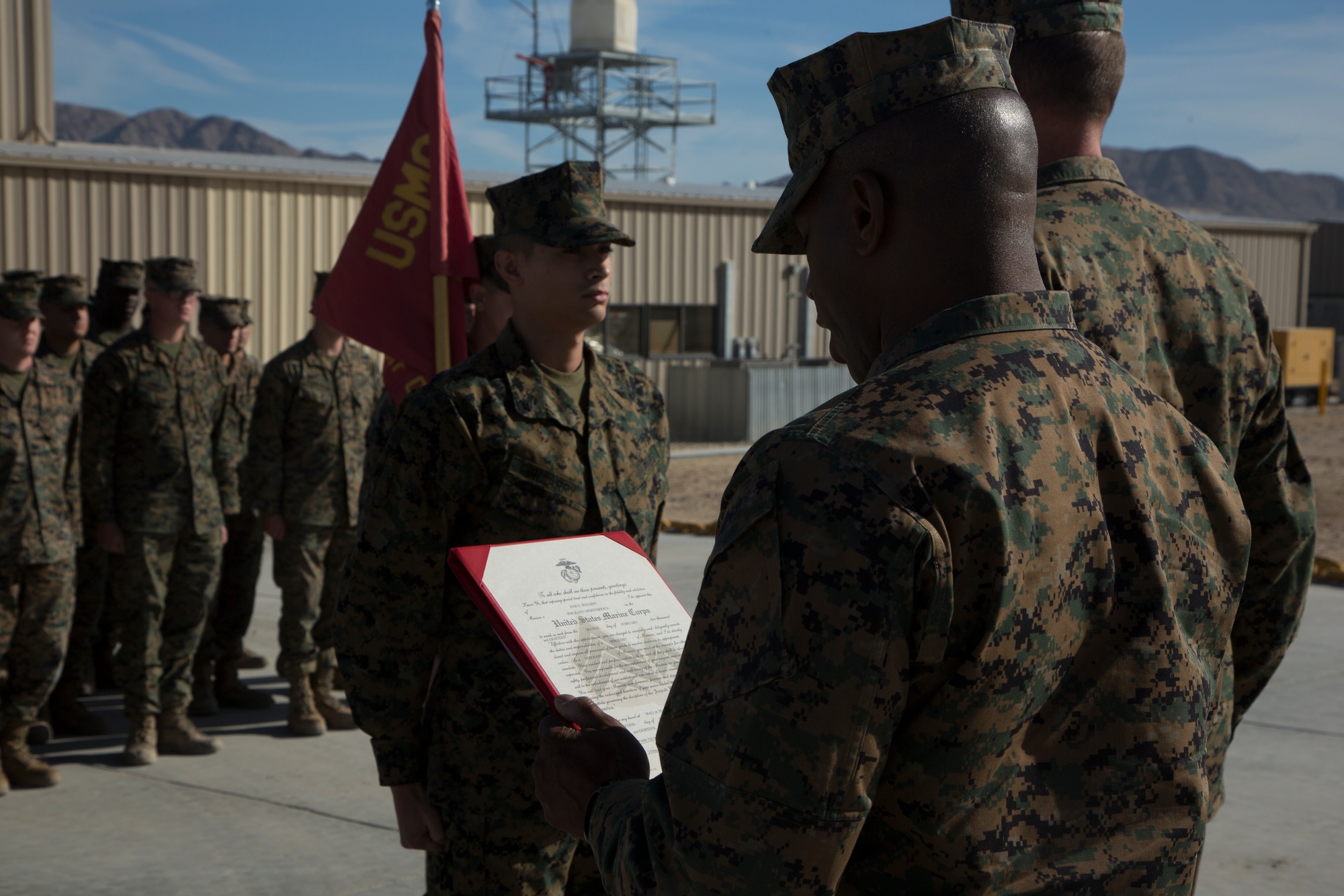 Sergeant Major of the Marine Corps visits 3rd MAW