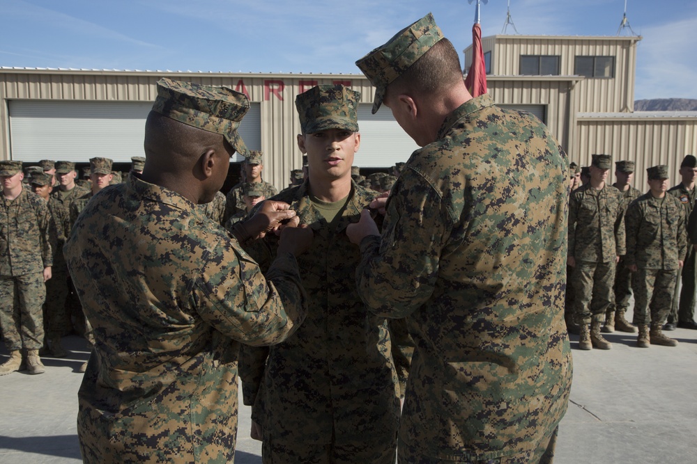 3rd MAW CG visits Marines at ITX 2-18