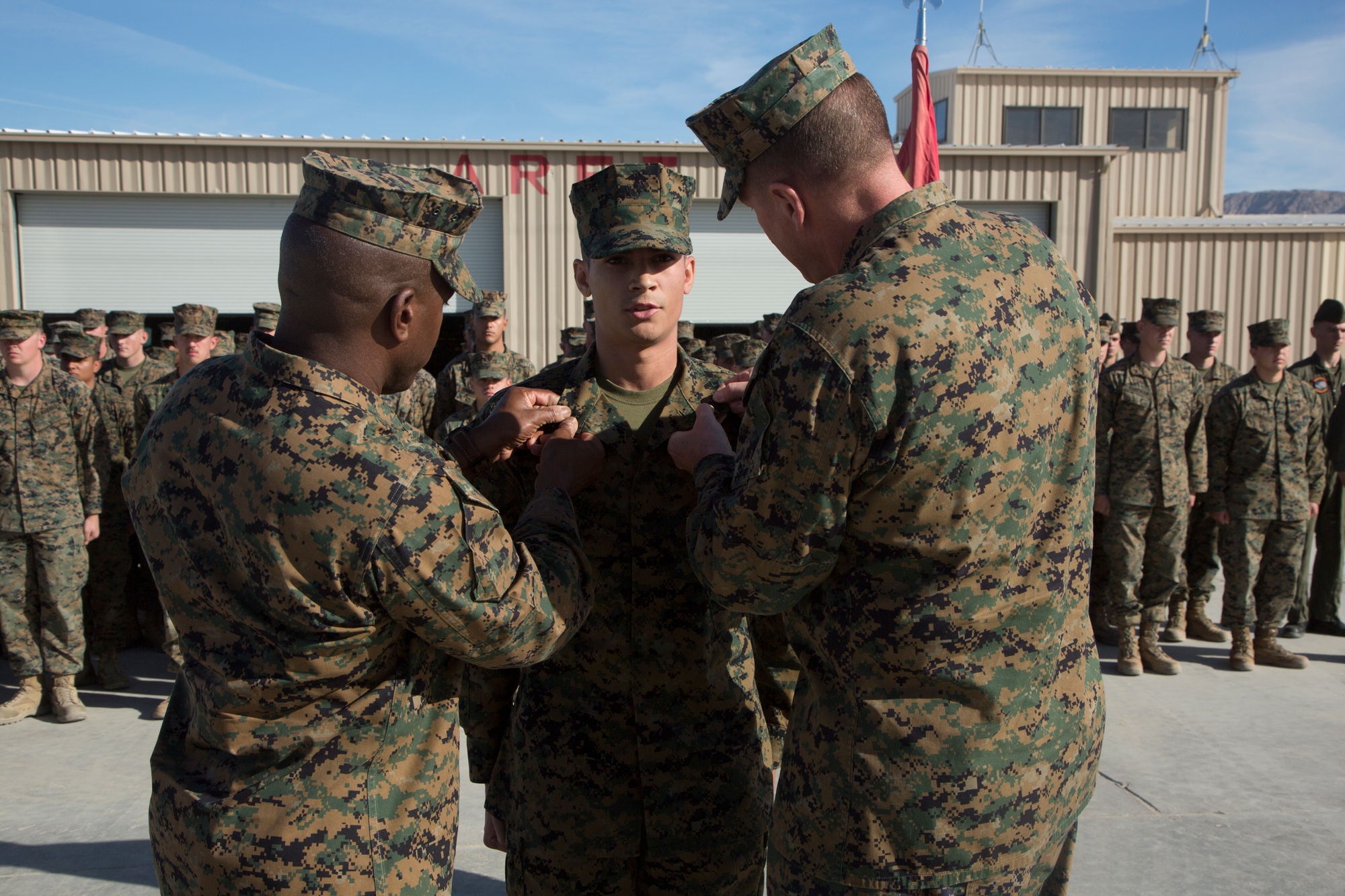 Sergeant Major of the Marine Corps visits 3rd MAW