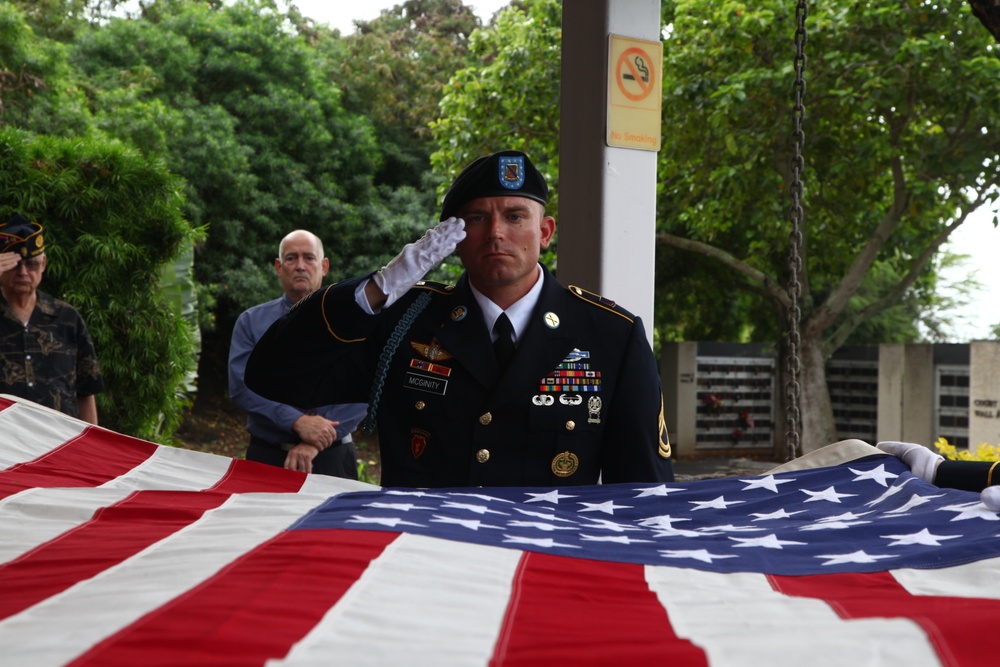 Funeral For Soldier Killed During WWII (Lobdell, L.)