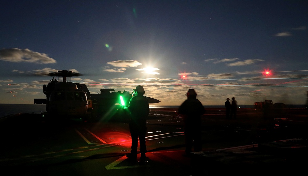 USS Abraham Lincoln Flight Ops