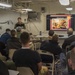 15th MEU Marine gives history presentation