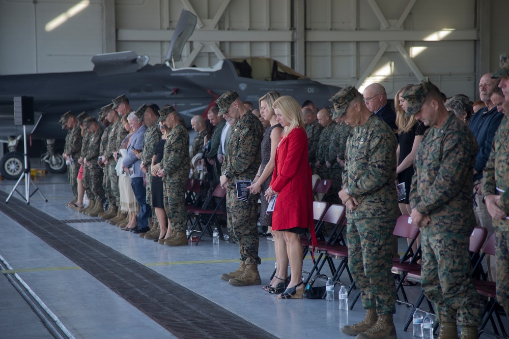 Marine Fighter Attack Squadron (VMFA) 211 Change of Command Ceremony