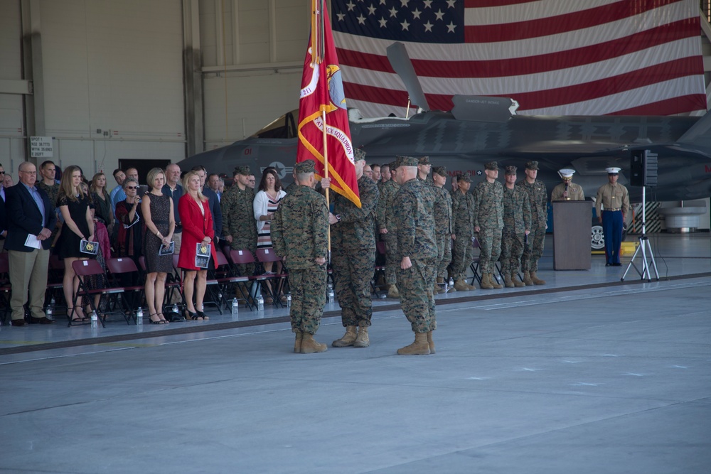 Marine Fighter Attack Squadron (VMFA) 211 Change of Command Ceremony