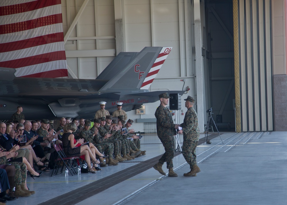 Marine Fighter Attack Squadron (VMFA) 211 Change of Command Ceremony