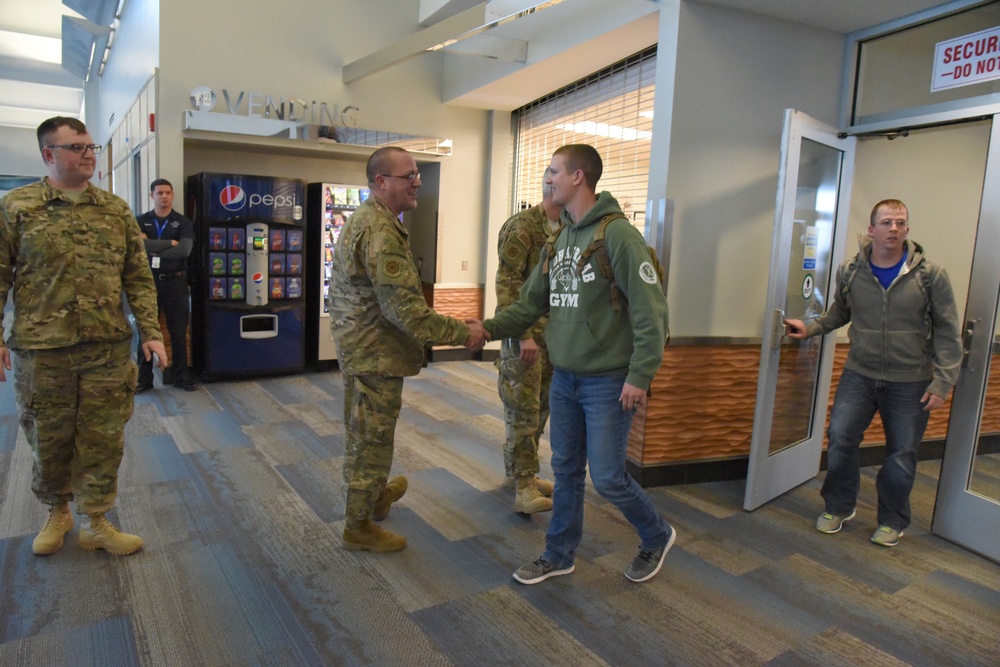 219th Security Forces members return from deployment