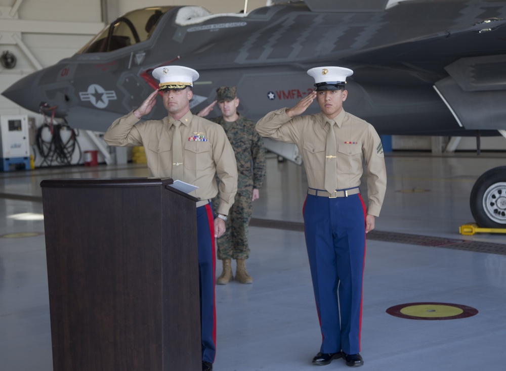 Marine Fighter Attack Squadron (VMFA) 211 Change of Command Ceremony