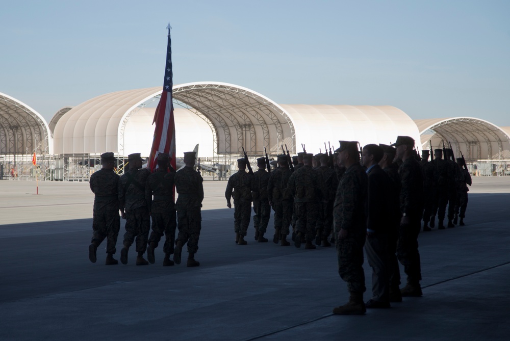 Marine Fighter Attack Squadron (VMFA) 211 Change of Command Ceremony