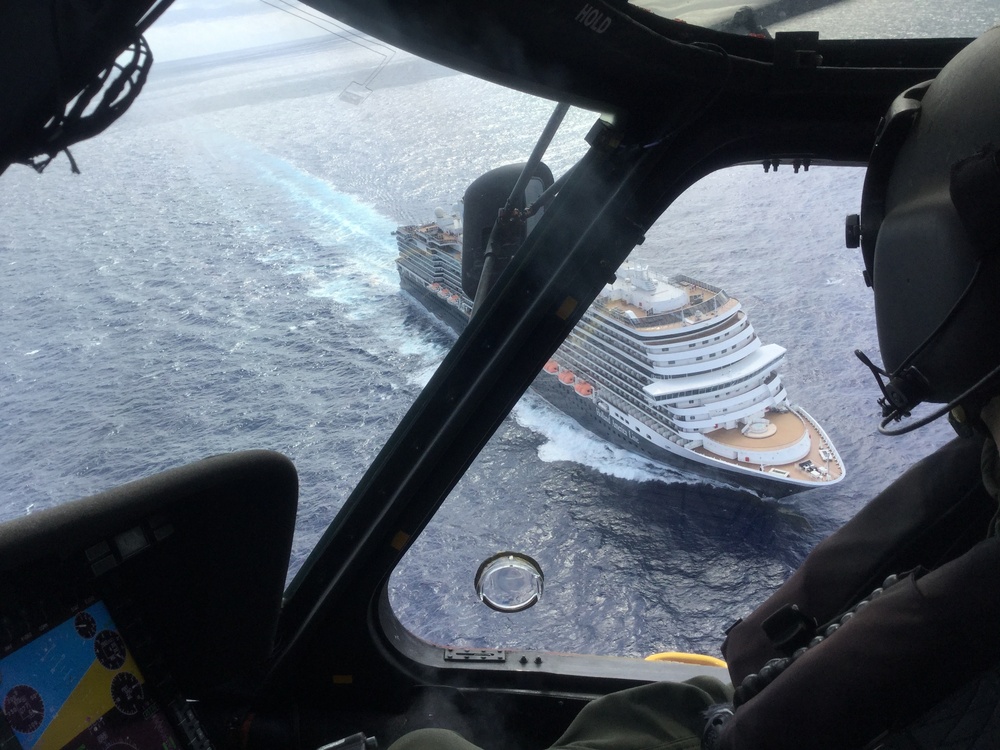 Coast Guard medevacs man from cruise ship near Bahamas 
