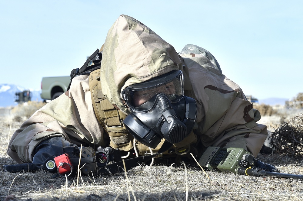 CRW Airmen participate in readiness exercise