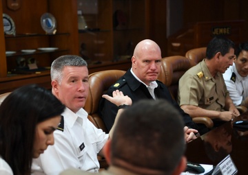WVNG leaders establish priorities for future engagements with Peruvian military forces