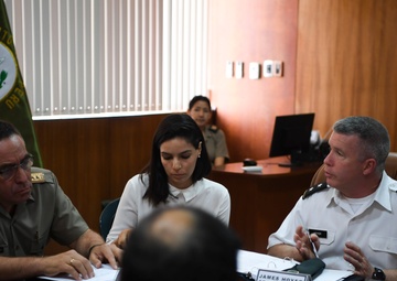 WVNG leaders establish priorities for future engagements with Peruvian military forces