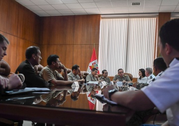 WVNG leaders establish priorities for future engagements with Peruvian military forces
