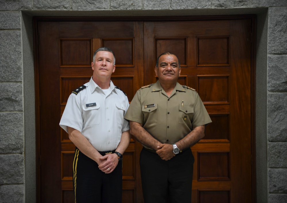 WVNG leaders establish priorities for future engagements with Peruvian military forces