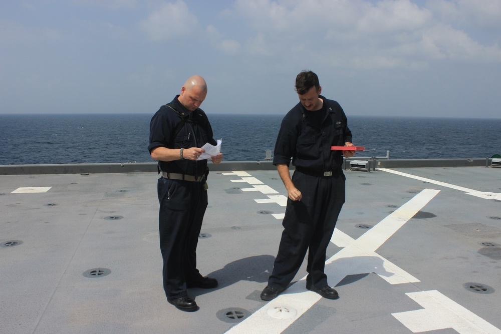 Underway aboard USS Lewis B. Puller (ESB 3)