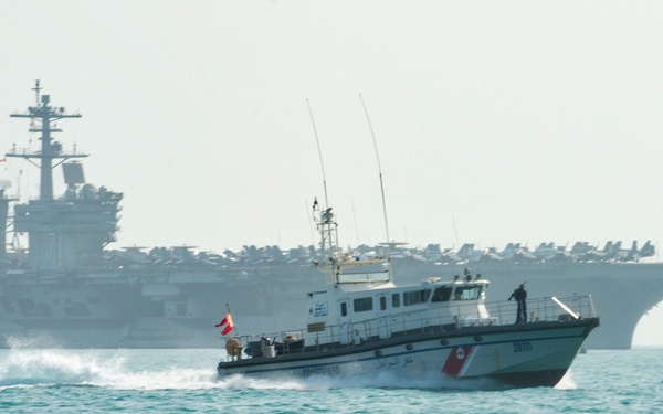 USS Theodore Roosevelt visits Bahrain