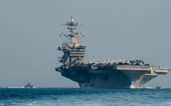 USS Theodore Roosevelt visits Bahrain