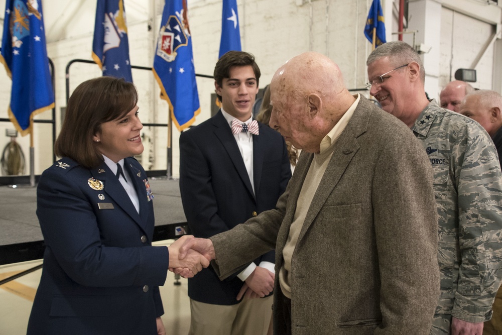 Historical Assumption of Command, First Female Takes Command of Ohio Air Guard Unit