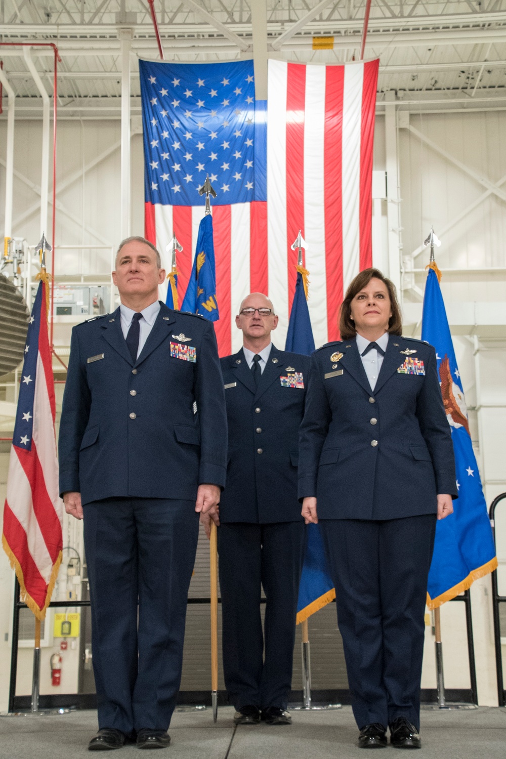 Historical Assumption of Command, First Female Takes Command of Ohio Air Guard Unit