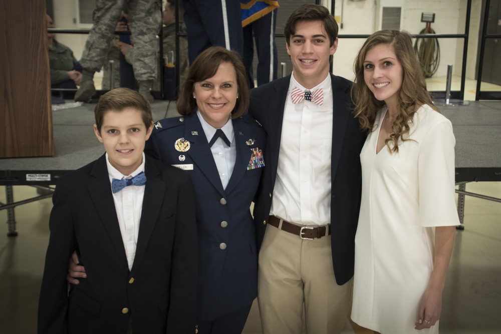 Historical Assumption of Command, First Female Takes Command of Ohio Air Guard Unit