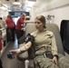 Members of the 179th Airlift Wing Donate Blood To Red Cross Blood Mobile
