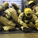 179th Airlift Wing firefighters practice Rapid Intervention Team Training