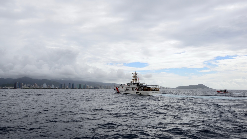USCGC Gerczak (WPC 1126) arrives to new homeport of Honolulu