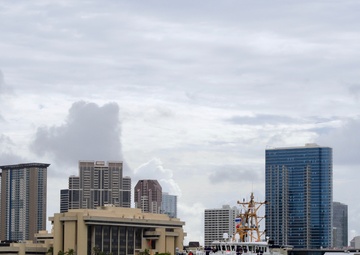 USCGC Gerczak (WPC 1126) arrives to new homeport of Honolulu