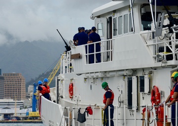 USCGC Gerczak (WPC 1126) arrives to new homeport of Honolulu