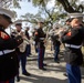 Marines with Marine Corps Support Facility New Orleans attend Krewe of Alla Mardi Gras parade