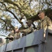 Marines with Marine Corps Support Facility New Orleans attend Krewe of Alla Mardi Gras parade