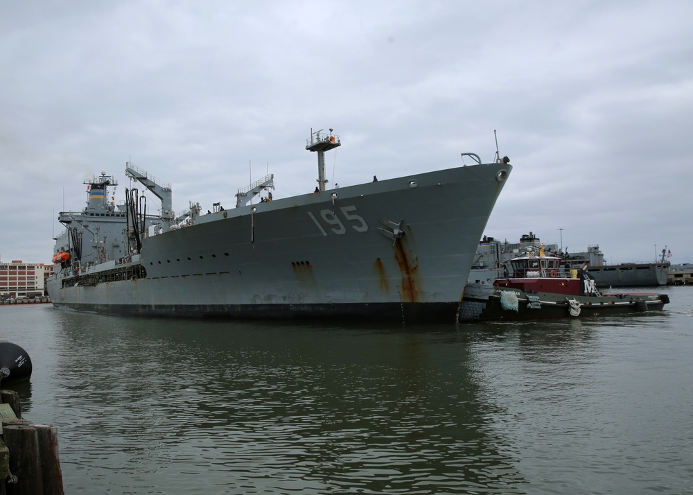 Mission Complete for USNS Leroy Grumman