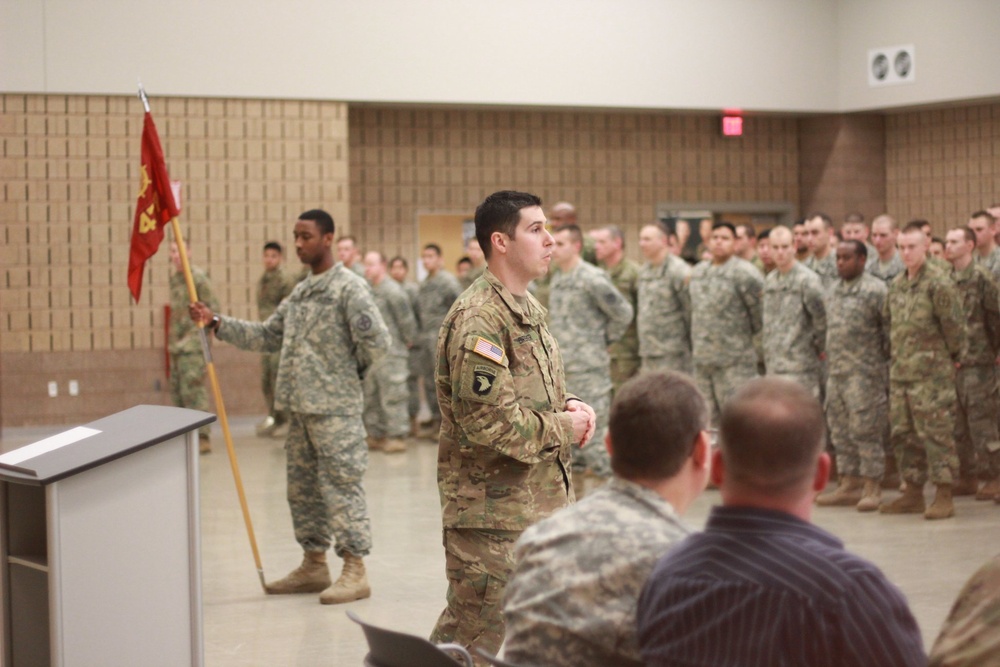 477th TC deployment ceremony