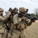 Soldiers practice infantry battle drills