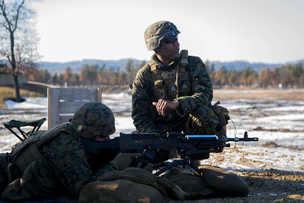 Frozen Badger: M240 Range