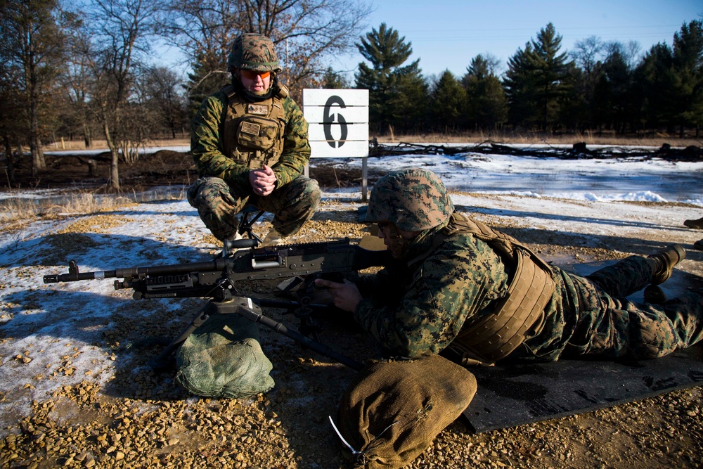 Frozen Badger: M240 Range