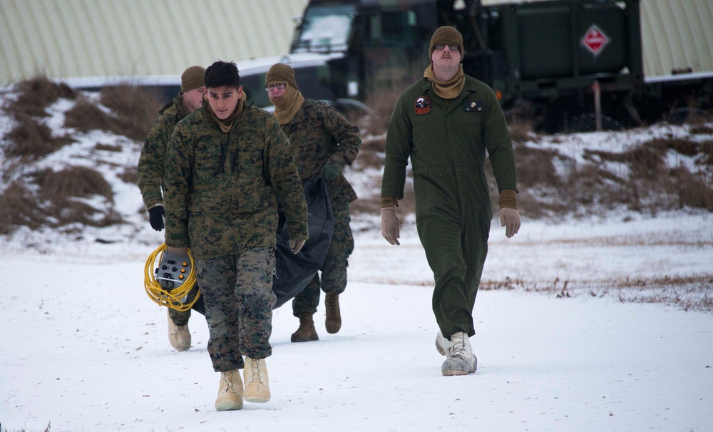 Frozen Badger: VMU-2 Flight Launch