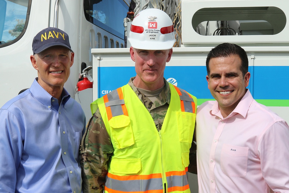 USACE Attends Power Restoration Event
