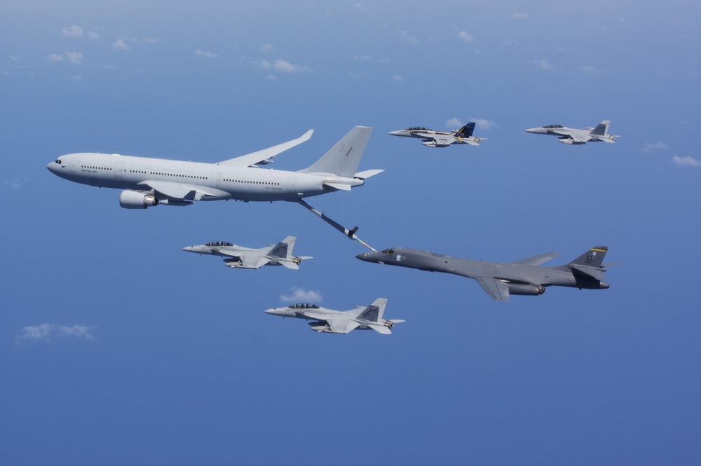 DVIDS - Images - B-1B Lancers Conduct First Operational RAAF KC-30A ...