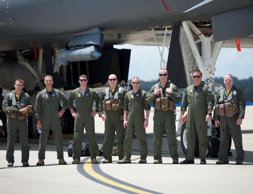 B-1B Lancers conduct first operational RAAF KC-30A aerial refuel