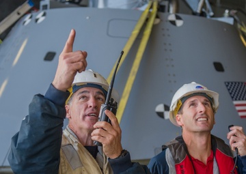 USS Anchorage (LPD 23) Supports NASA's Orion Spacecraft Recovery Test