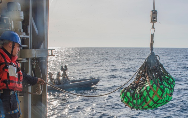 USS Anchorage (LPD 23) Supports NASA's Orion Spacecraft Recovery Test
