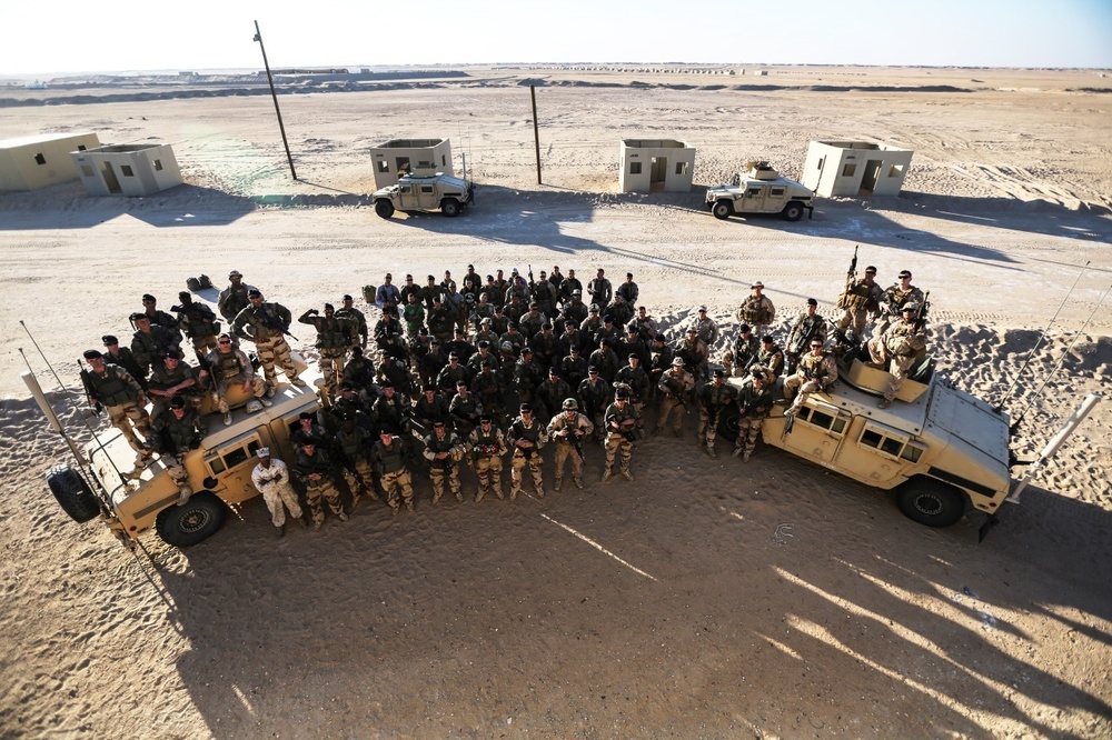 French army performs military operations on urban terrain training