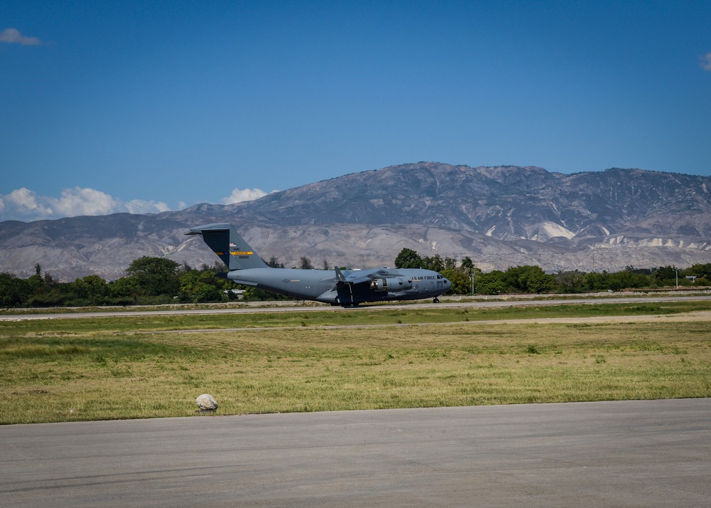 Helping those in need -- Reservists continue to deliver aid to Haiti