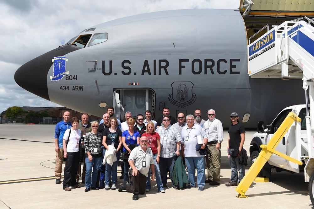 Employers experience day in the life of Airmen