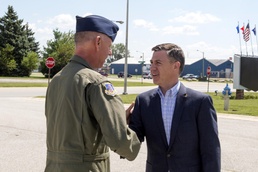Congressman Banks visits Grissom