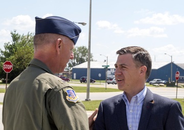 Congressman Banks visits Grissom