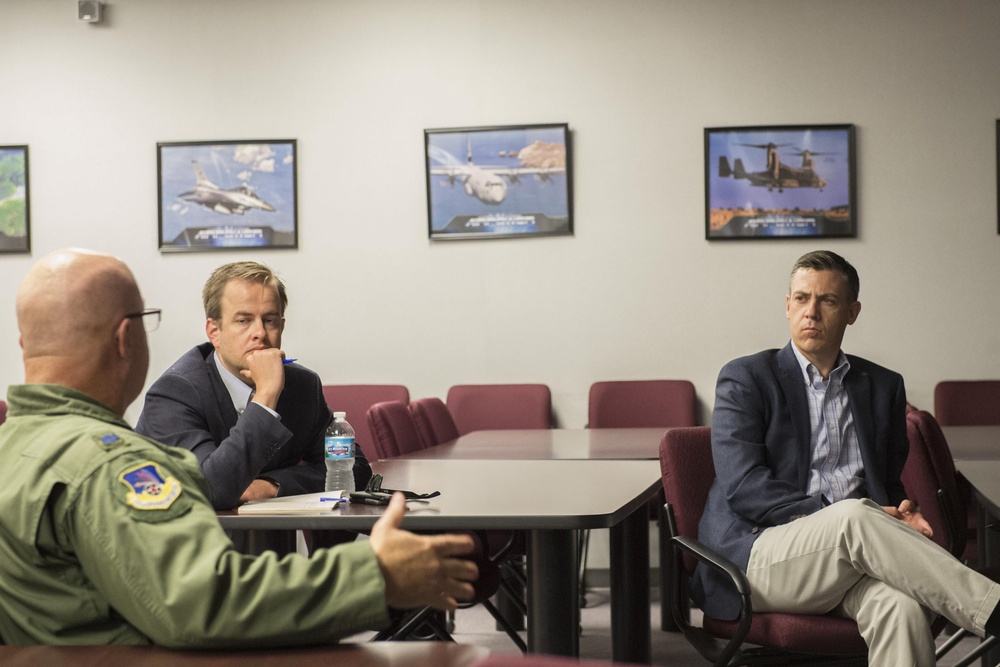 Congressman Banks visits Grissom