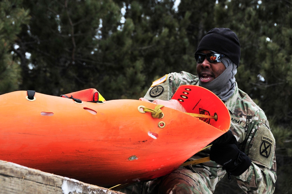 10th Mountain Division Sustainment Brigade Holds Second Annual “Muleskinner Avalanche”